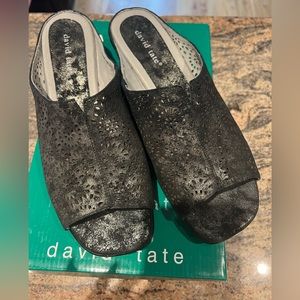 David Tate Wedge Sandals